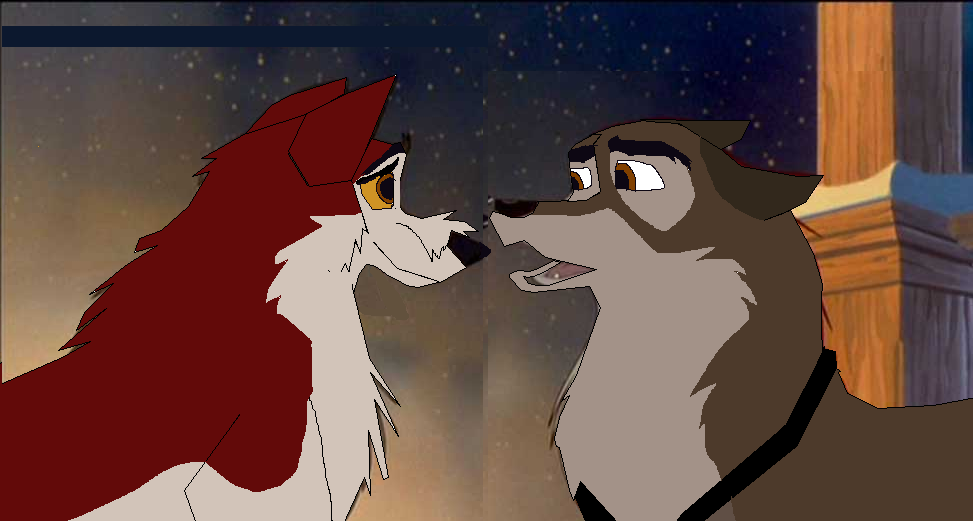 Jenna Wolf------Balto Husky