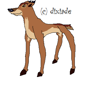 My Version of the Bambi x Feline Fawn.