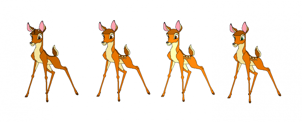 Four Little Deer