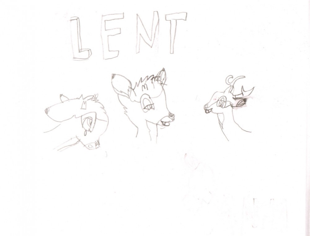 lent sketches