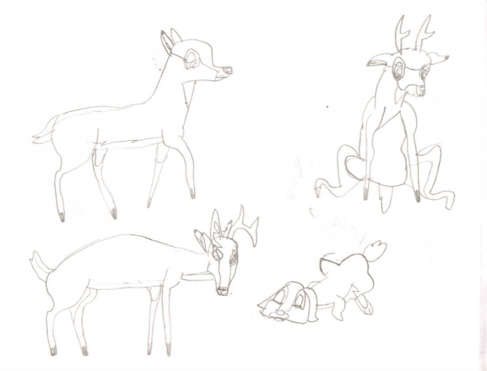 Bambi doodles