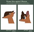 Draw this again meme!