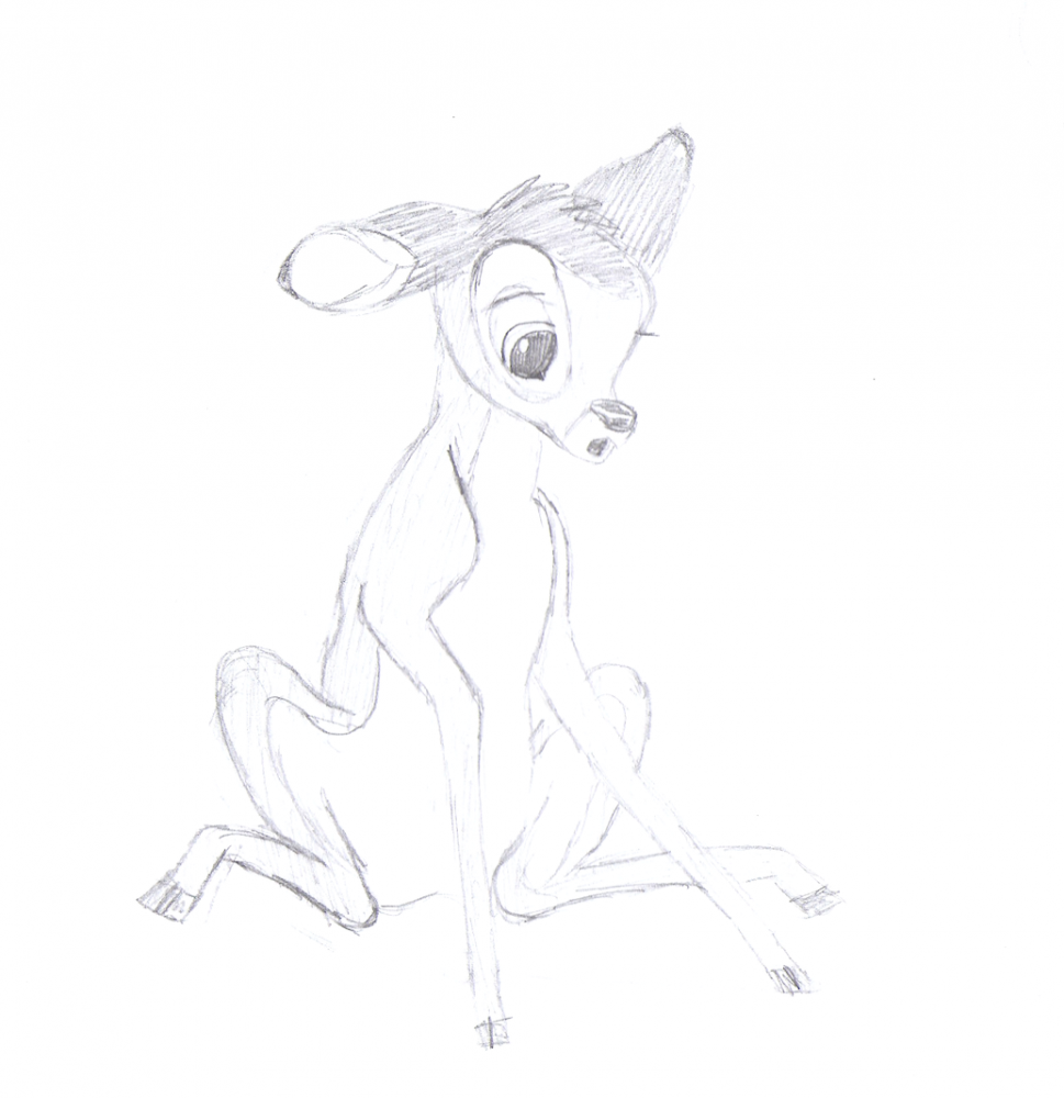 Bambi sitting