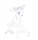 Bambi sitting