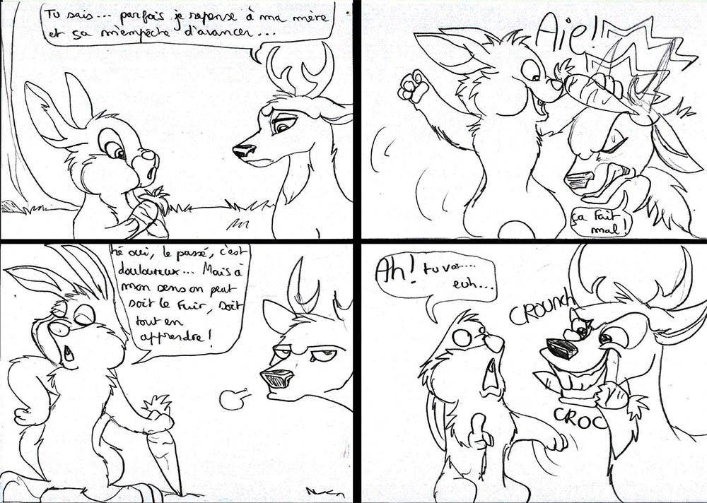 Bambi et panpan petite BD