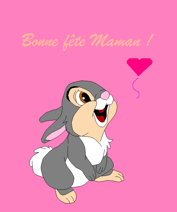Bonne fête Maman de la part de Pan Pan