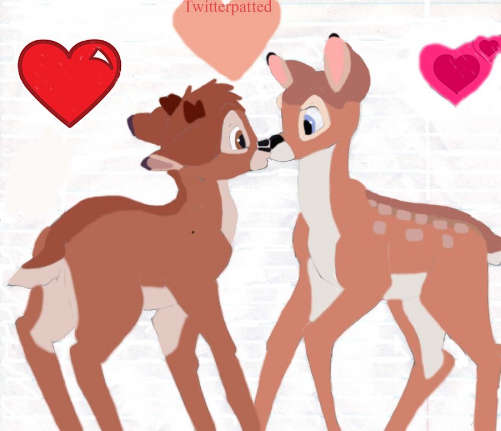Bambi and Faline 