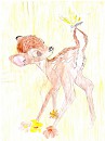 Bambi et le papillon