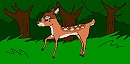 Bambie in the woods!