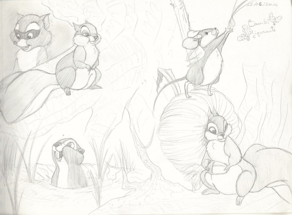 Les petits animaux de la forêt