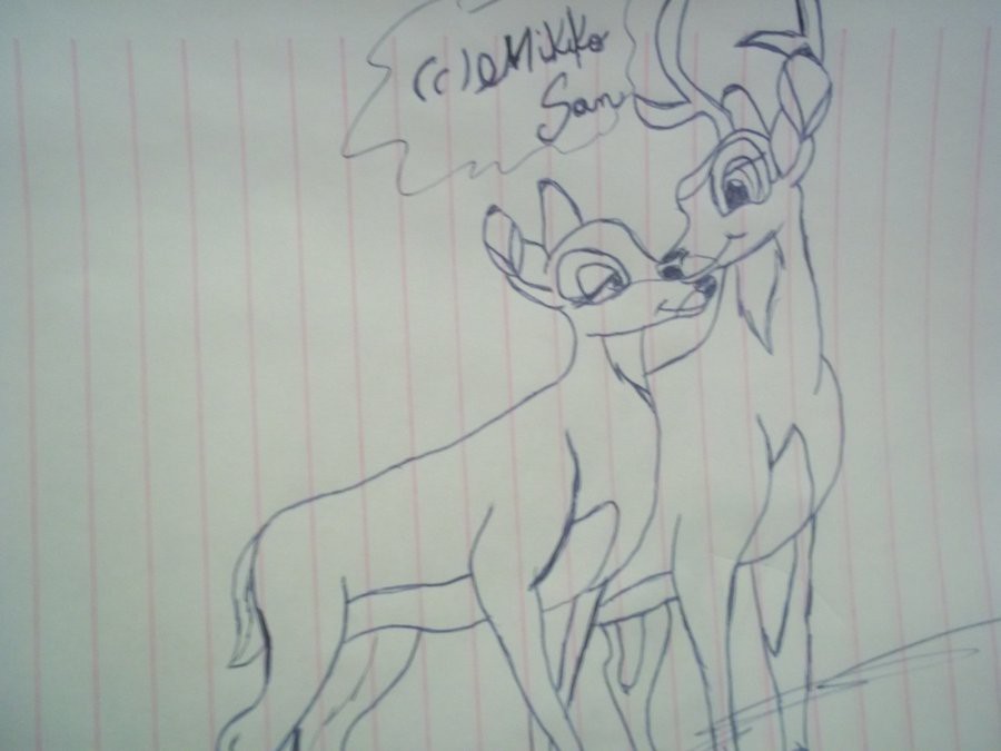 Bambi and Faline