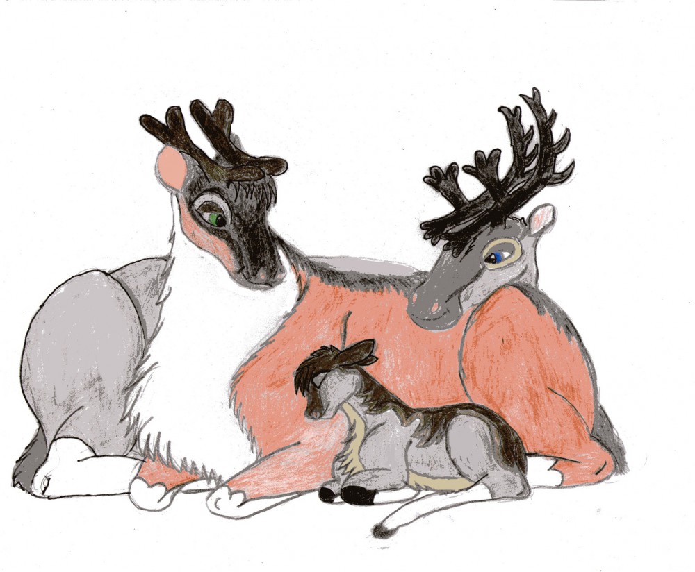 Kesuk and his parents
