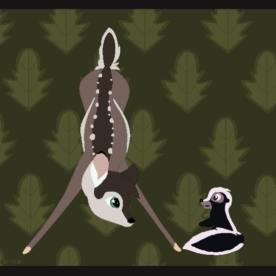 Bambi Jr and Elmer