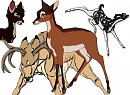 Deer Doodles-- Roach's Faves