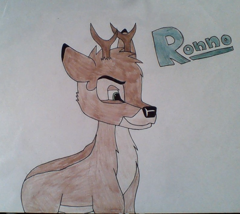 Mon premier dessin de Ronno
