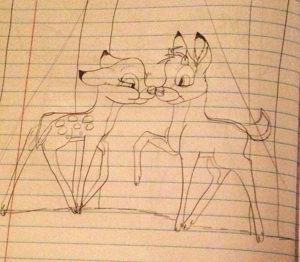 Faline and Ronno Uncolored