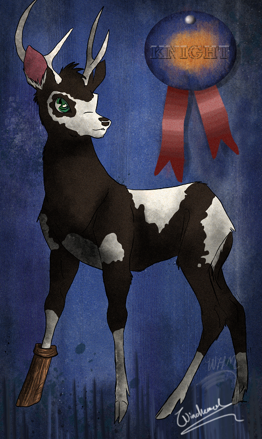 Czarny - Peg-leg Deer of Bambi Source