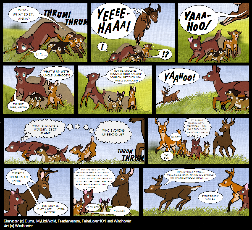 S.H. Comic: The Fouwnsome Part II