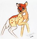 Jes as a fawn