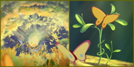 Detail The Butterflies