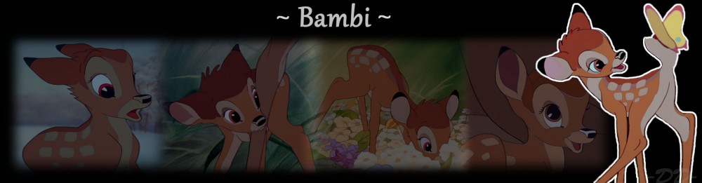 Fawn Bambi signature