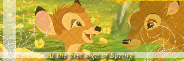 At the First Sign of Spring