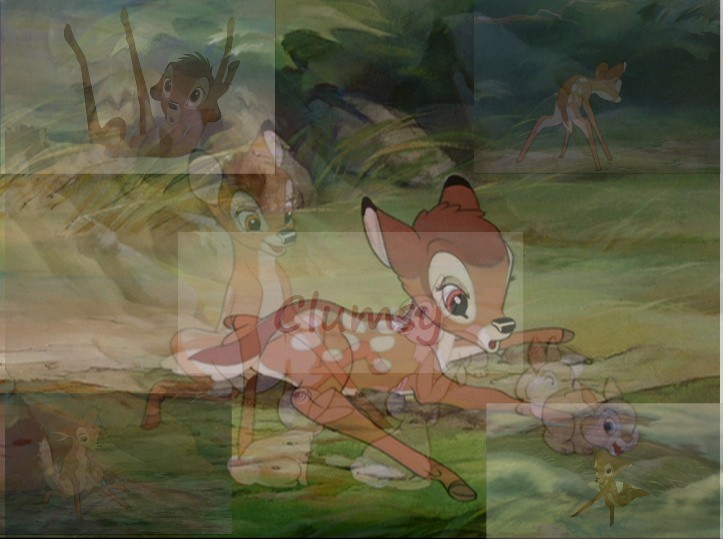 Clumsy Bambi