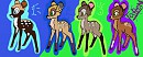 Adoptable set - horse-pattern based