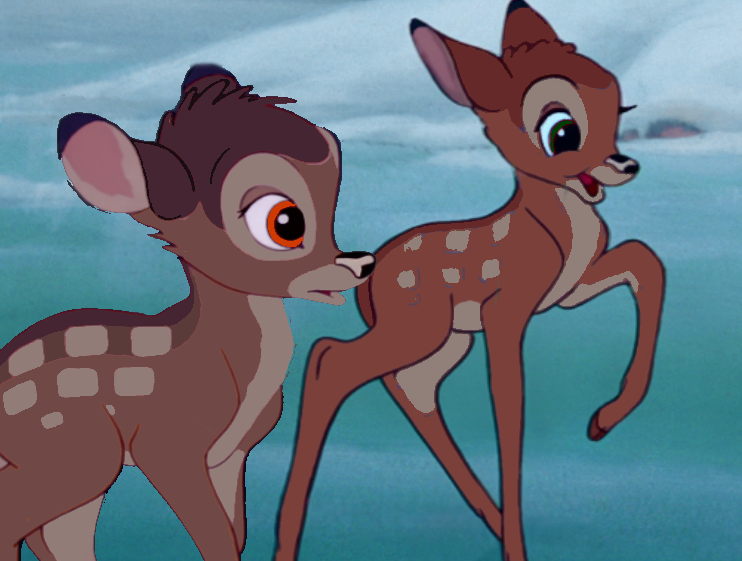 More Geno and Gurri -- First Snow