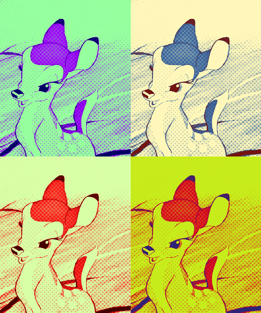 Faline Pop art