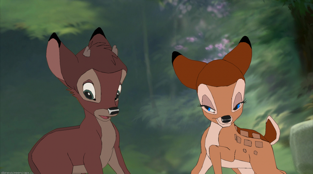 Flirting Fawns