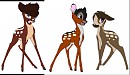 River, Raven and Gloria Fawns