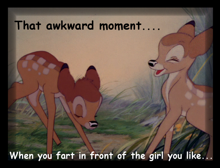 Awkward...