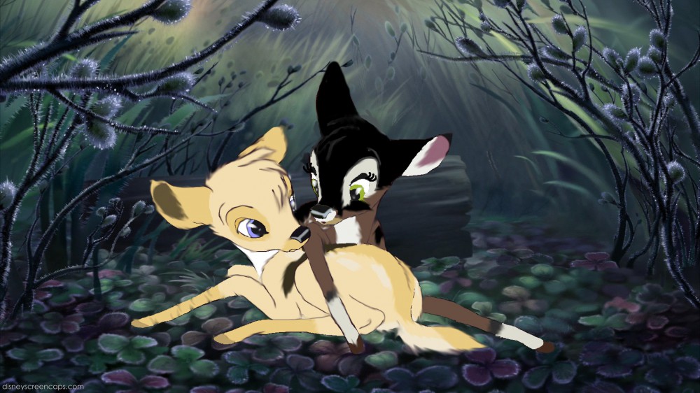 Soleil and Mercutio fawns 
