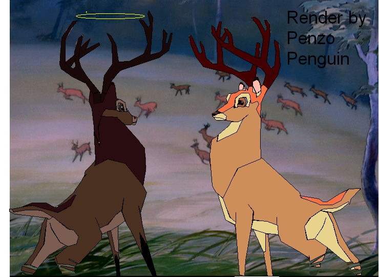 A ghost can't rule a forest!