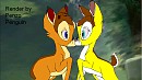 Bramble and Spikes first kiss