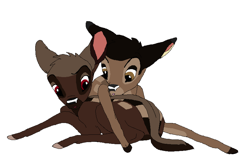 HuckleberryXYew fawns