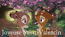 Saint-Valentin: Féline et Bambi