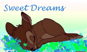 Sweet dreams