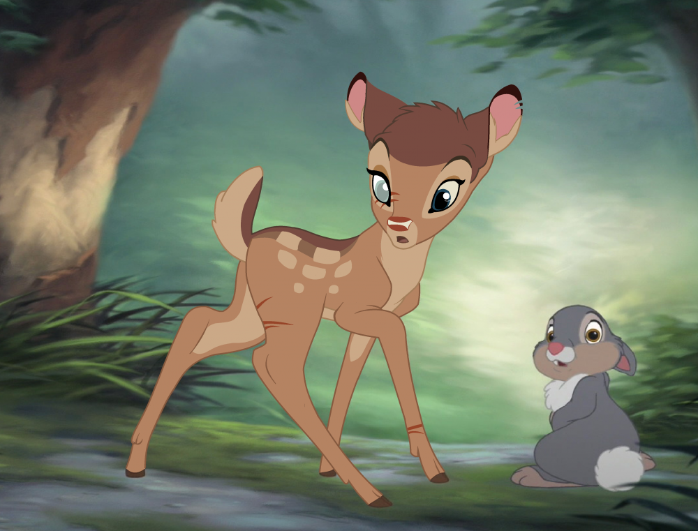 Evie And Thumper.