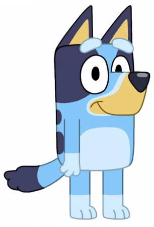 Detail Bluey