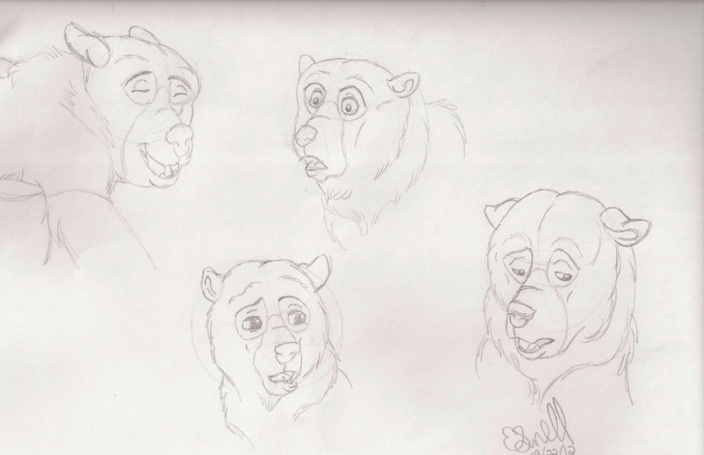 Kenai Facial Expressions