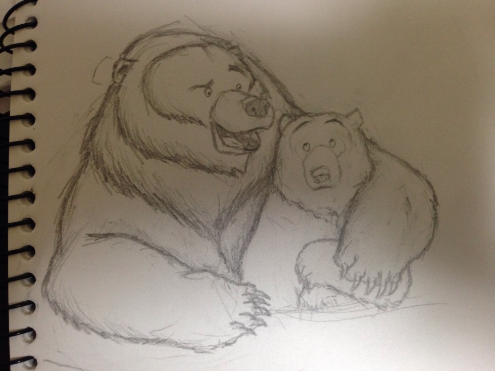 A deleted character grizz