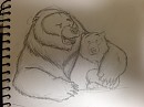 A deleted character grizz