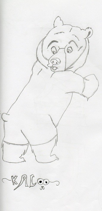 Je suis...un ours!!?