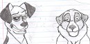 Lucky Kenai doodle