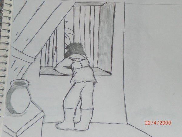 Trapped Kenai Doodle 
