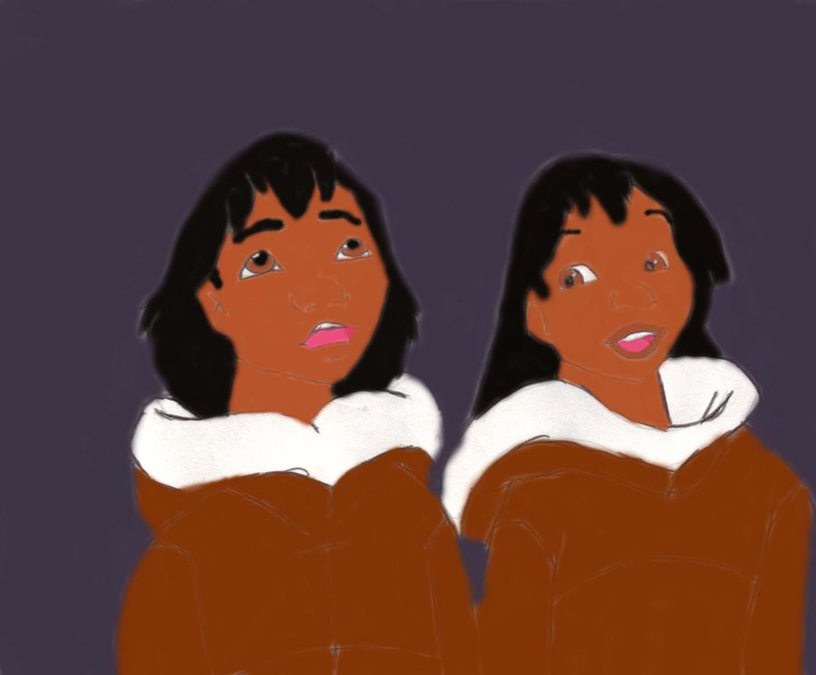 Little Kenai and Nita Doodle Colored