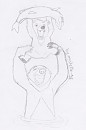 Kenai, Koda et ...le saumon crayonnés !!!