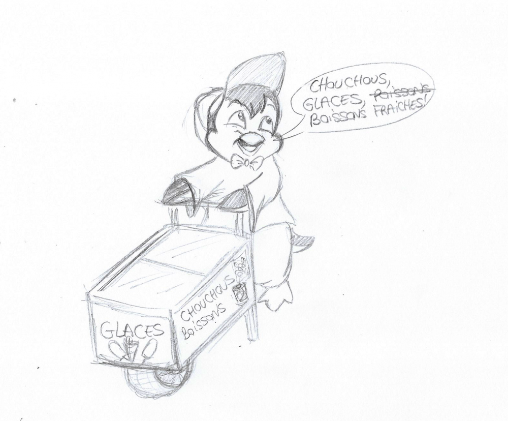 Vendeur de glace